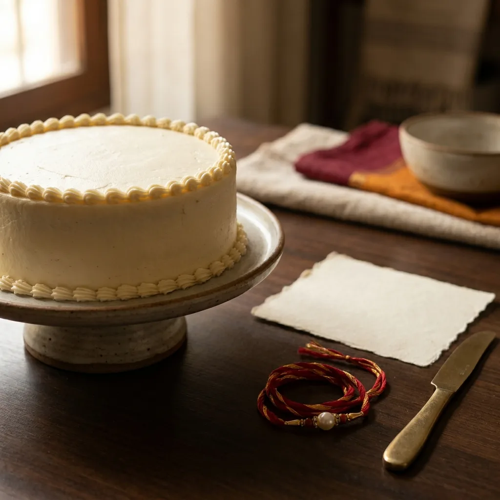 Rakhi & Celebration Cake